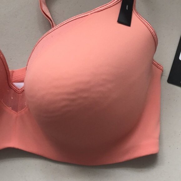 NWT Voglio salmon colour padded underwire tshirt bra size 42DD - Picture 2 of 8